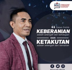 Nasarudin Sili Luli (Direktur NSL Political Consultant and Strategic Campaign )